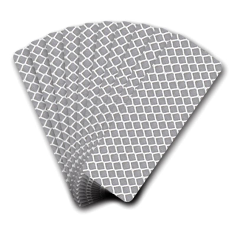 40packs Waterproofed Reflective Tape Car Rims Warning Sticker Driveway for Bicycles, Motorcycles, Wheelchairs
