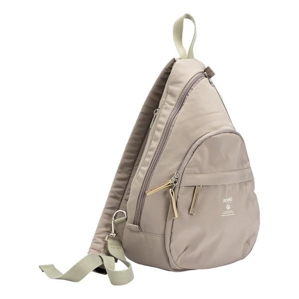 

Anello Body Bag, Lightweight, Double-Shoulder, Large Capacity, Women s, Large, Beautiful, Cute, gtm0314z (Gray Beige)