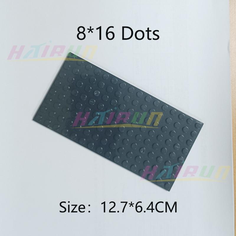 5 ШТ. 8x16 Точок Двостороння Основа-Пластина для Конструктора Маленькі Деталі Тонка Пластина Цеглинки DIY Креативні Навчальні Іграшки