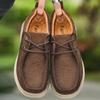 Handgjorda Herrskor Äkta Läder Andningsbara Utomhus Herrloafers Hög Kvalitet Klassisk Retro Design Bekväma Herrskor