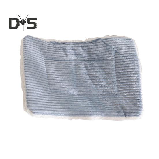 

Подстилка для клетки морской свинки, зимняя теплая плюшевая подстилка, коврик для гнезда хомяка, аксессуары для мелких животных: белка, еж, шиншилла, кролик L синий