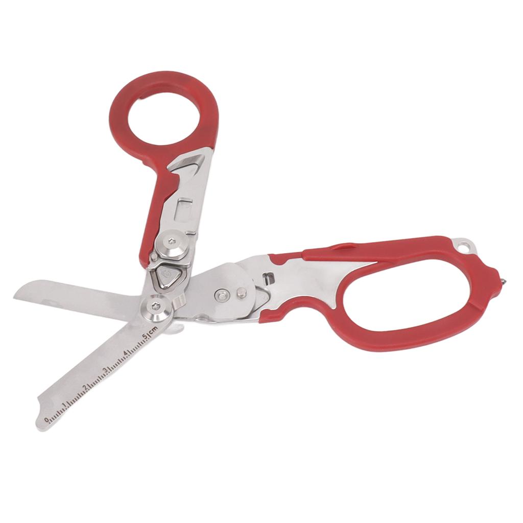 Notfallschere Edelstahl Multifunktion Faltbar Trauma Schere Medizinische Schere für
