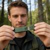 Outdoor Emergency 2-in-1 Fire And Whistle, Portable Tool, High- Fire , High- Distress Whistle, Camping, Hiking,