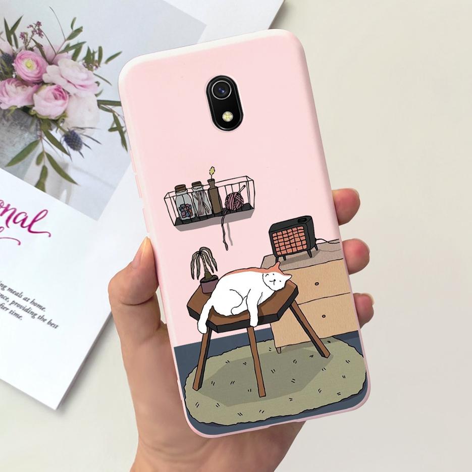 For Xiaomi Redmi 8A Case Stylish Candy Painted Cover Soft Silicone Phone Case For Xiaomi Redmi 8 8A Redmi8 A Bumper 6.22'' Shell