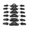 2Pcs/Pair Flippers Heel Strings Spring Buckle Stainless Steel Diver Fin Straps Anti-Slip Portable For Diving Snorkeling Supplies