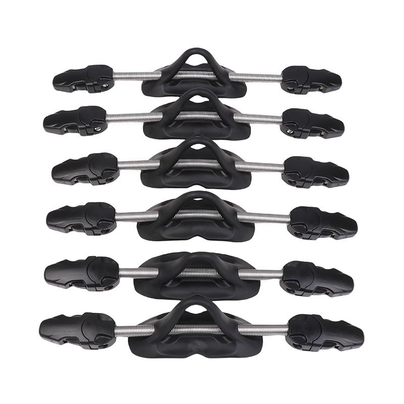 2Pcs/Pair Flippers Heel Strings Spring Buckle Stainless Steel Diver Fin Straps Anti-Slip Portable For Diving Snorkeling Supplies