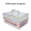 Finecolour Art Marker/Plastic Portable Hard Box Pen EF100/101/102/103 160/240/480 Colors Double-Headed Brush Alcohol Oily Marker