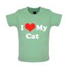 I Love My Cat - Kids Baby Kids Boys Girls Unisex T-Shirt / Bodysuit - Cute Pussy Feline Kitten