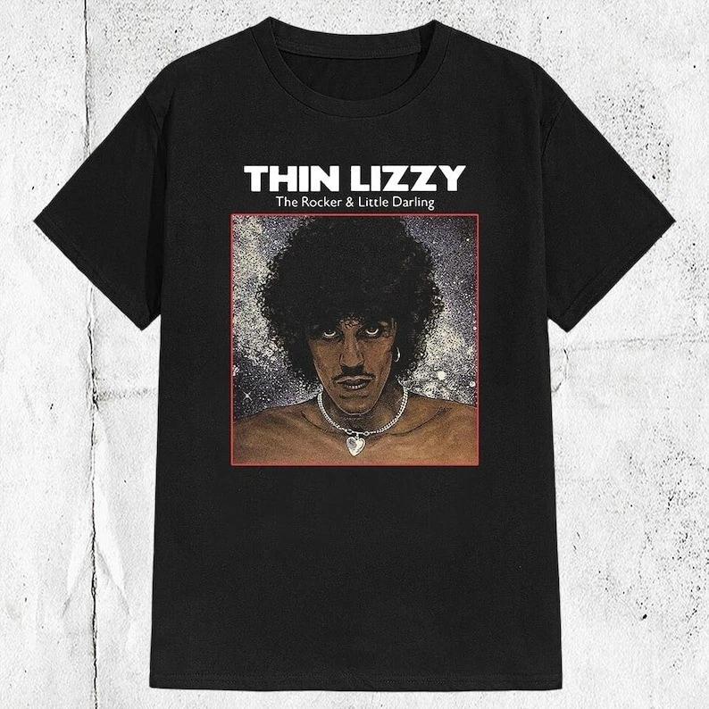 80s 90s Thin Lizzy Band T-shirt 2XL