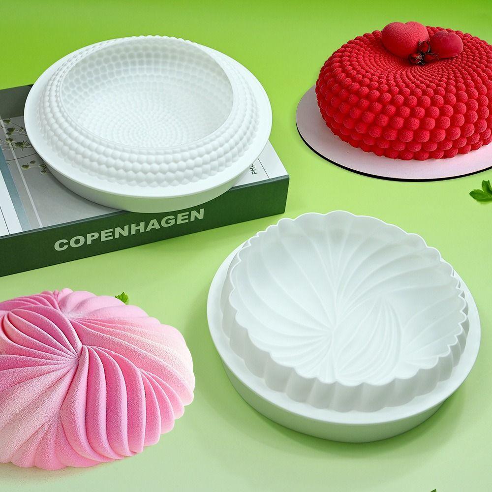 Silicone 3D Round Mousse Mold Handmade Dessert Mold Baking Tool Cake Mould Cooking