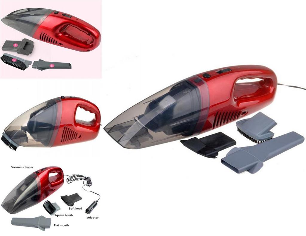 Car Vacuum Cleaner 120w With Strong Suction 3300pa For Car Dry And Wet Dirt Removal