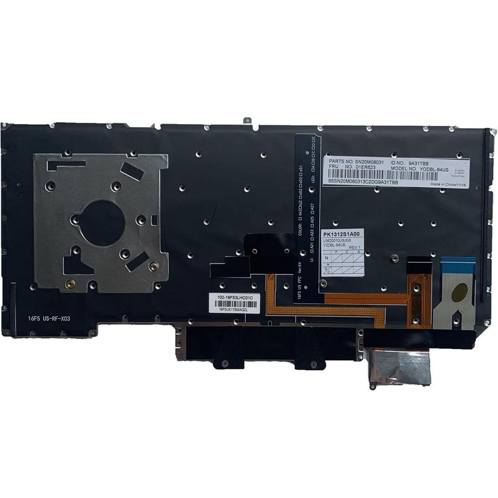 Backlit Keyboard for Lenovo ThinkPad X1 Carbon Gen 5th 6th 2017 2018 01ER623