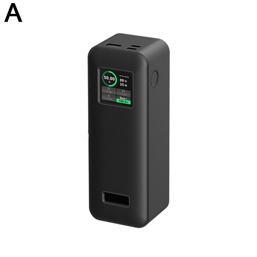 Силиконовый чехол для Power Bank Anker Prime 27650 мАч (250W) Мягкий силиконовый чехол-обложка для аксессуара Anker Prime Power Bank чёрный