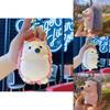 Plush Hedgehog Keychain With Keyring For Kids And Collectors