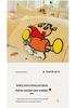 2026 Embroidered Milk Velvet Cartoon Towel Quilt Set - 4 Pieces, Double-Sided for Warmth