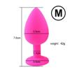 Masážní přístroj prostaty Anální anální kolík Anus Rozšiřitelný Bdsm Bondage Sex Anální kolík Erotické doplňky Bullet Vibrator Sexuální hračky pro ženy