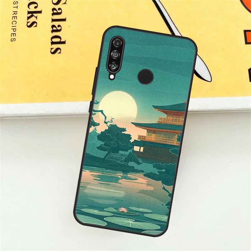 Japanese Style Art Japan For Huawei Nova 3i 7i 8i 11i Y60 Y70 Y90 Y61 Y91 Nova 11 9 10 SE P30 Pro P20 P40 Lite Case