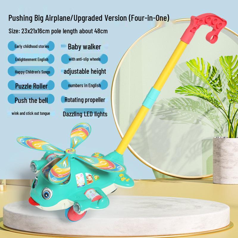 Charming Duck Push-Along Toy for Toddlers