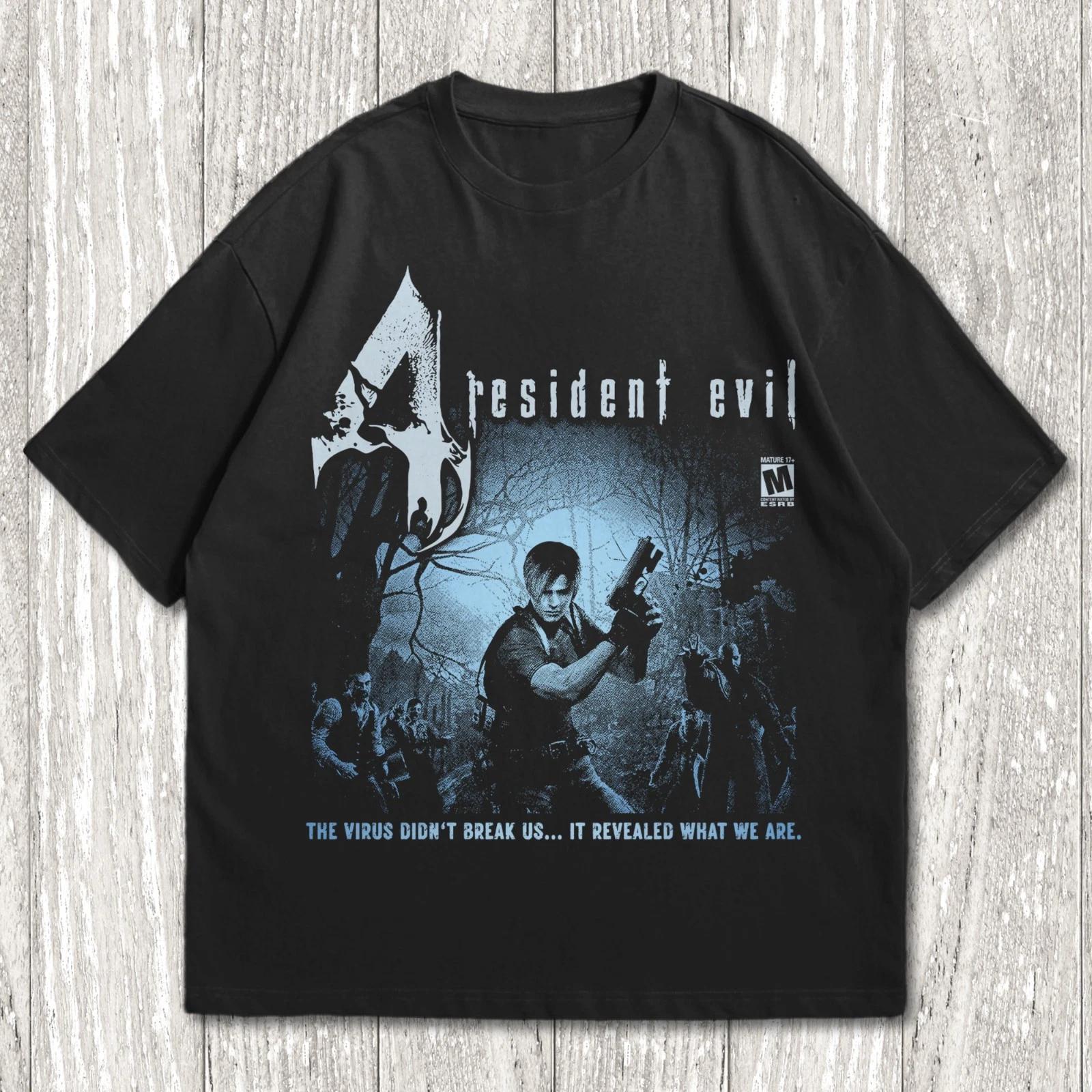 

Resident Evil 4, Хоррор Видеоигра Фильм Футболка L