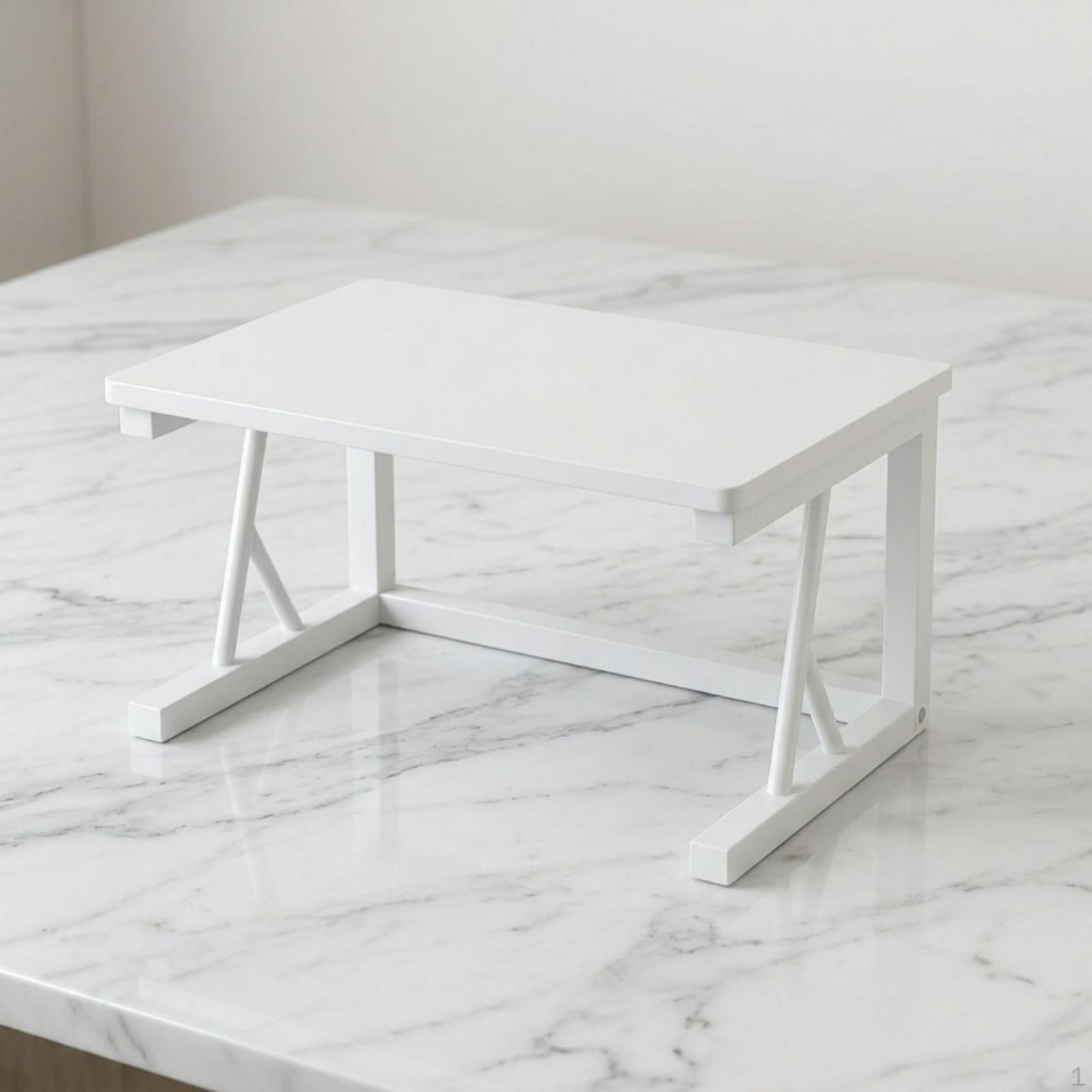 Desktop Printer Stand Space-Saving 2-Tier Organizer