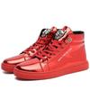 Fashion New Exquisite Men's Sneakers High Top Leather Face Fashion Versatile Outdoor Leisure Running Shoes Zapatos Para Hombres