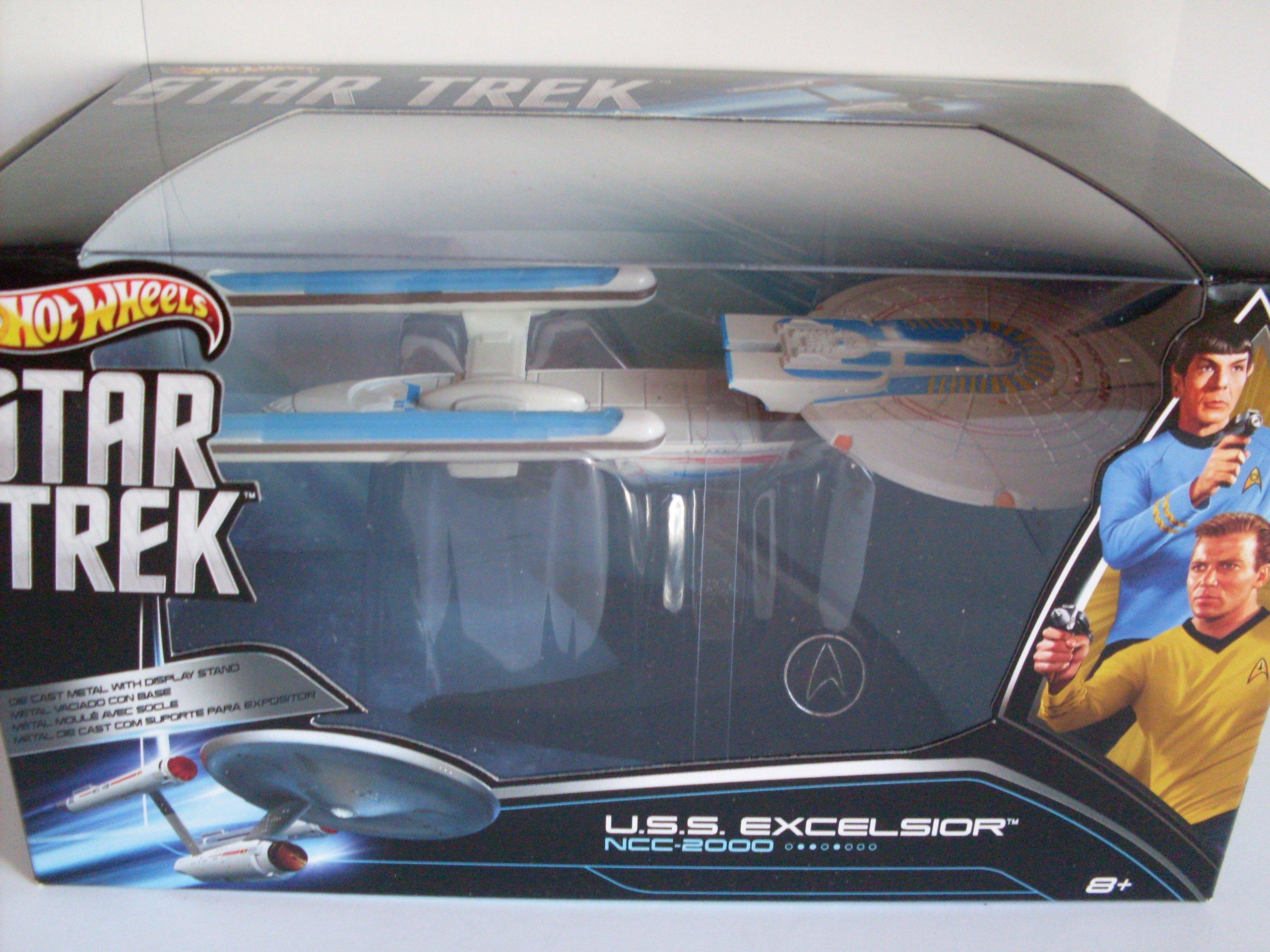 

Hot Wheels Collector Star Trek USS Excelsior NCC 2000