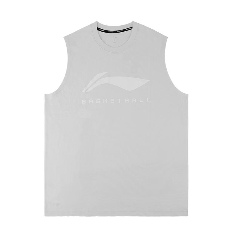 

Li Ning Мужская летняя баскетбольная фитнес-беговая майка без рукавов из американского ледяного шелка, унисекс, AVSV197-2 M