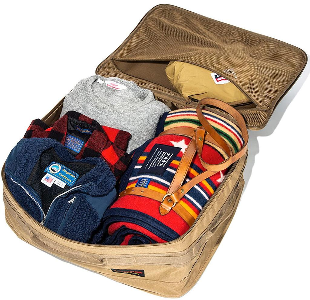 Oregonian Camper Soft Shell Crab Trunk Wolf Brown Case,