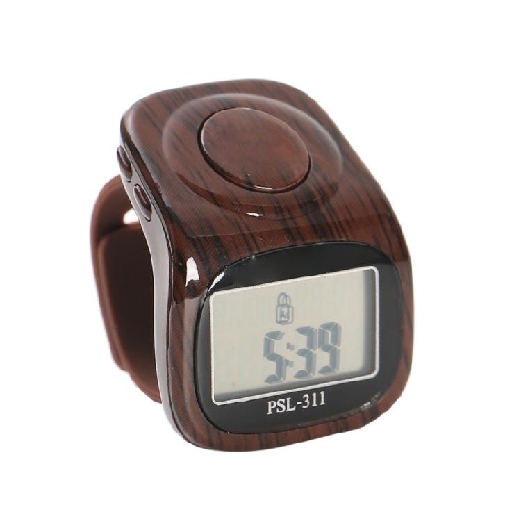 Handheld Tally Counter Manual Number Trackers Decompression Number Count коричневый
