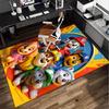 Dog Paw Heroes Office Rug Chair Mat, Game Carpet, Suitable for Front Door, Bedroom, Living Room, Desk, Holiday Gift