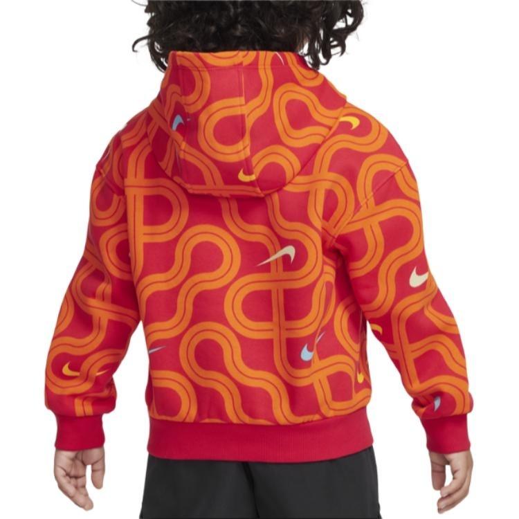 Nike Sweatshirt ClubSportswear Serpent New Year Collection NSW FLEECE Lined Comfortable Casual Fashion Kids' IH0991-657