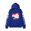 Tokyo Revengers Anime Pullover Hoodie, Takemichi Group Character Print Long Sleeve Sweatshirt Unisex Street Hoodie with Japanese Sleeve Letter
