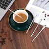 4PCS Stainless Steel Coffee Stirring Spoon, 5inch Coffee Stirrers Ice Tea Spoon, Beverage Cocktail Stirrers Stir, Tiny Salt Condiment Spoons, Drink