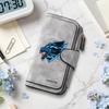 Stylish Cool Wolf Pattern Men Long Wallet Multi Slot Portable Durable Fashion Purse