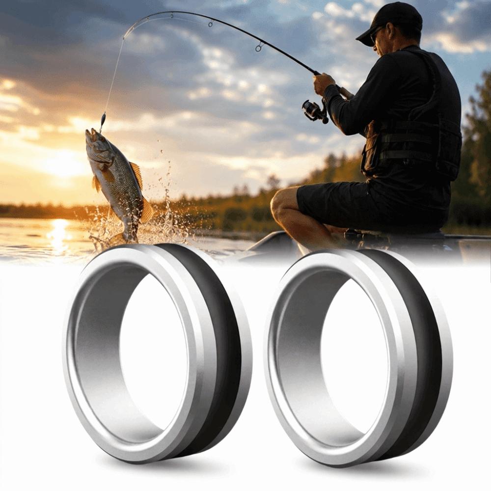 2PCS 26*9mm Fishing Knot Tightener Aluminum Alloy Fishing Line Dragger Tool for Tying Knots серебряный