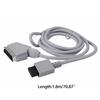 1.8m RGB Scart Video TV AV Cord Cable Compatible with Wii Wii-U Video Game
