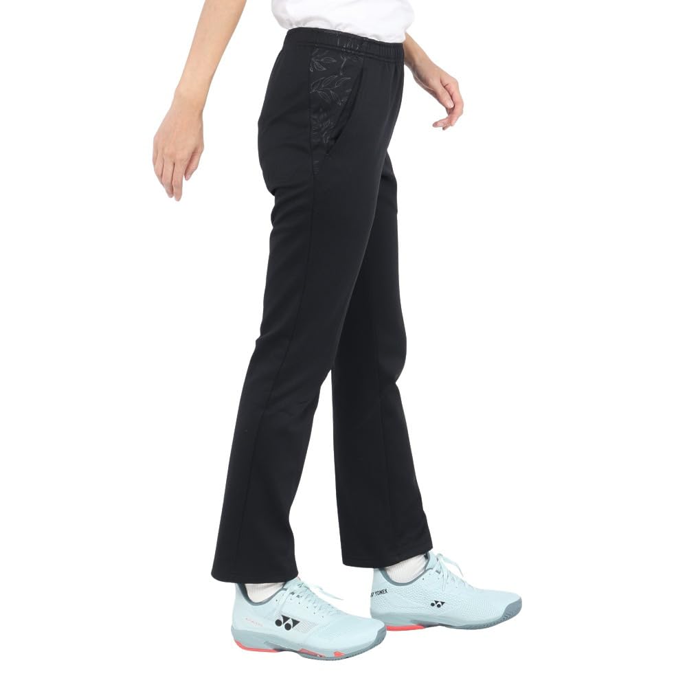 YONEX Knit Black Women's Warm-Up Pants, (007)
