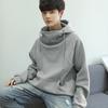 Korean Loose Turtleneck Men's Hooded 2025 New Spring and Autumn Trendy Velvet Jacket
