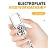 Pentru Volkswagen Metal Piele Breloc Auto Inel Cheie Insignă Accesorii Pentru Volkswagen Golf-5 6 7 MK6 Jetta Lavida Polo Tiguan Pass