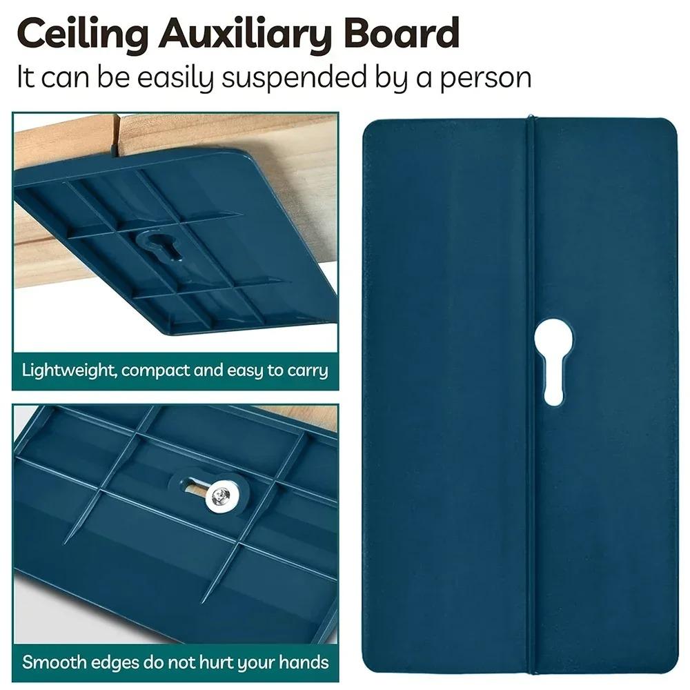 2pcs Plasterboard Fixing Tool Ceiling Ceiling Fixer Carpenter Fixing Tool Ceiling Positioning Board Hand Tool Sets