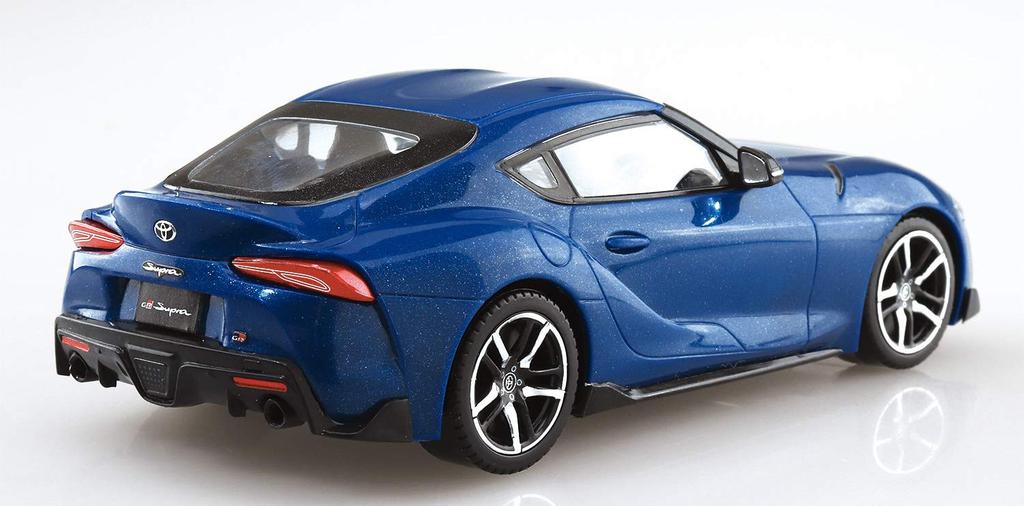Aoshima Bunka Kyozai The Snap Kit Series Toyota GR Supra Deep Blue Metallic Plastic Model Kit Co., Ltd. (AOSHIMA) 1/32 Pre-colored 10-E