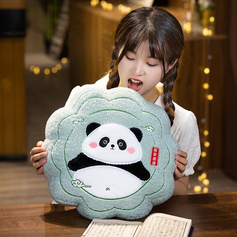 New Mooncake Doll Pillow Plush Toy Cute Cartoon Pendant Company Corporate Business Event Mid-Autumn Gift
