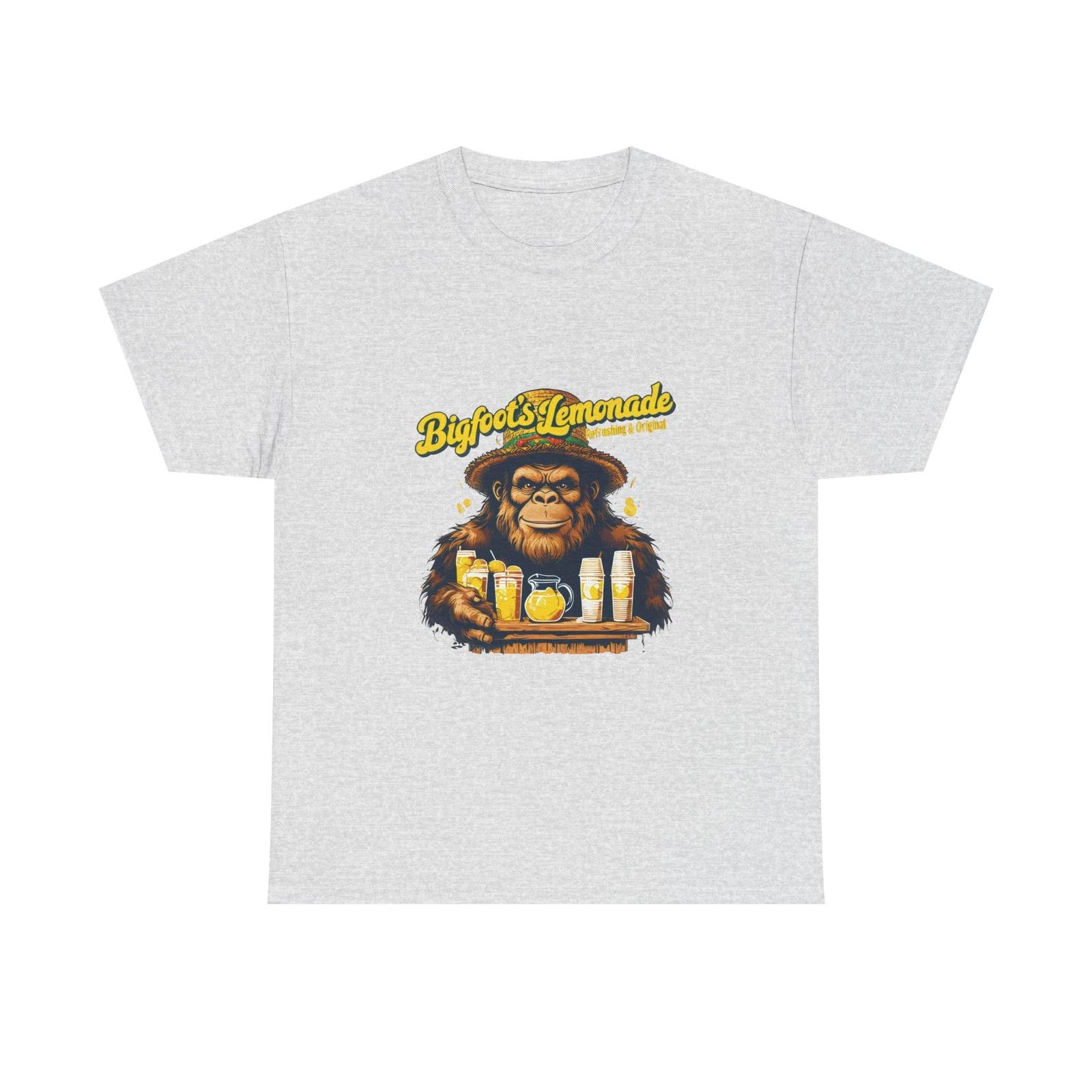 Bigfoot s Lemonade Stand Tee, Funny Sasquatch Shirt, Yeti Gift, Cryptid T-Shirt, M
