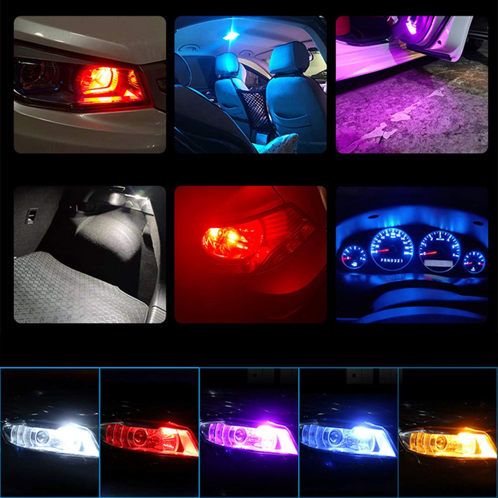 14pcs T10 Car LED Car Position License Lamp (White)