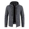 Cardigan  Leisure  Loose  Hooded Hood  Knitted Sweater