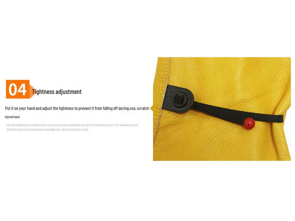 Grade BC Cowhide Motorcycle and Riding Gloves - Outdoor Sports, Electric Vehicle, Work Protection