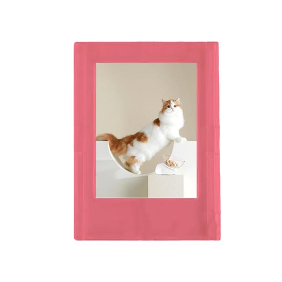 Suport de afișare foto magnetică din acril de 3 inchi Suport foto pentru cameră cu film instantanat transparent