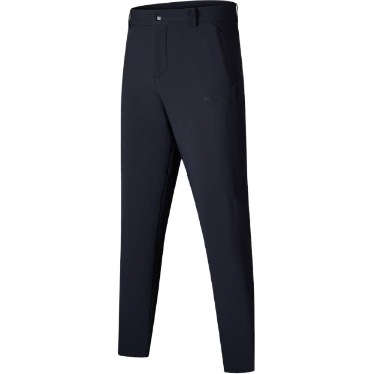 

SAUCONY Однотонные спортивные модные универсальные повседневные брюки средней посадки Мужские брюки Черный SC2240202AL-BK01