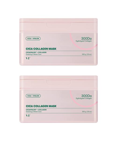 VT Cosmetics Cica Collagen Mask (30 Sheets x 2PACK) NONE
