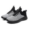 Autumn New Men's Sports Running Black Shoes Casual Sports Shoes Outdoor Breathable Mesh Lightweight Shock-absorbing Tennis Shoes